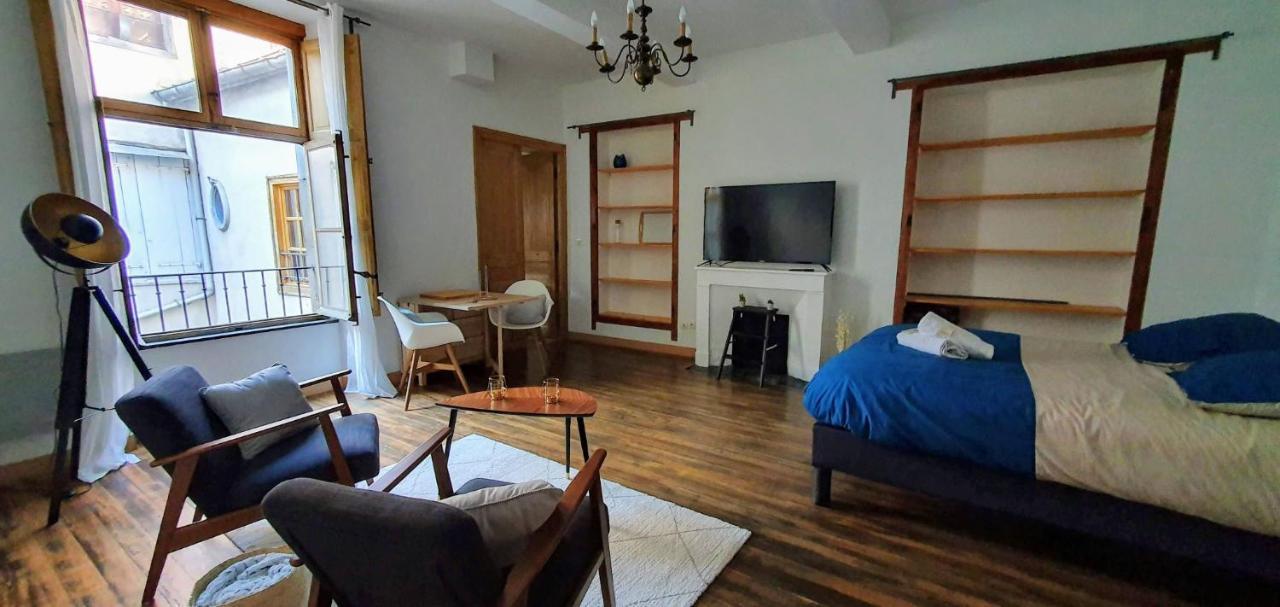 Studio Tres Spacieux Avec Cour, En Plein Coeur De Ville ! 卡尔卡松 外观 照片